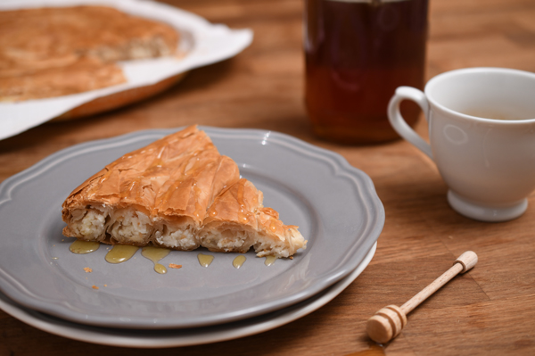 Πίτα κιχί με τυρί της alfa